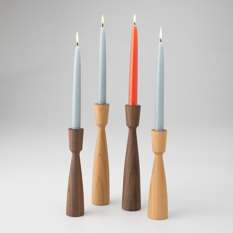 Wooden Candlesticks